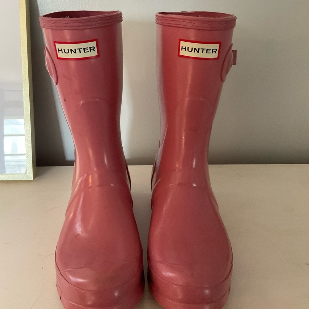 Hunters Pink Boots